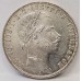 AUSTRIA 1861 . THALER FLORIN . PROOF LIKE